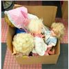 Image 1 : FLAT OF FIVE 1960'S DOLLS
