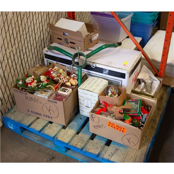 ESTATE CHRISTMAS PALLET LOT