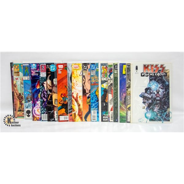 LOT OF 20 COLLECTOR COMICS