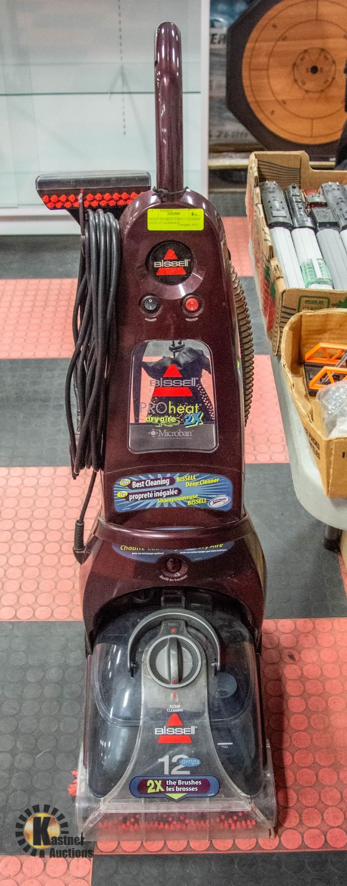 BISSEL PROHEAT CARPET CLEANER WITH ATTACHMENTS