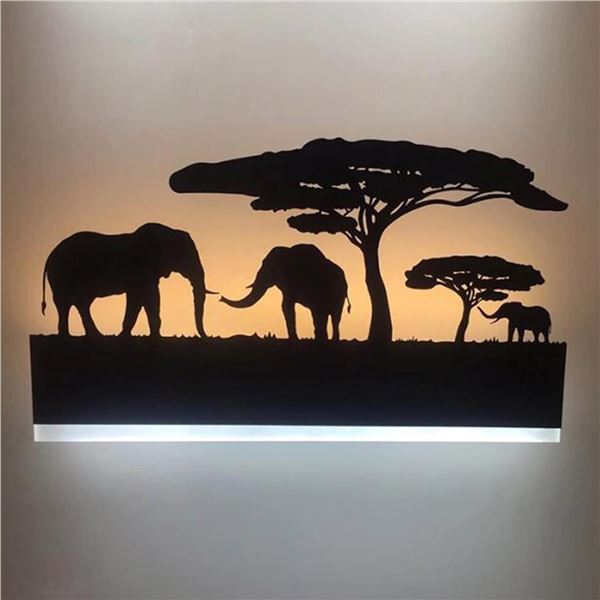 NEW LED ELEPHANT WALL LAMP