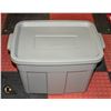 Image 1 : NEW RUBBERMAID 68 LITRE ROUGHNECK TOTE WITH