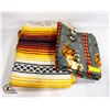 Image 1 : NAVAJO THROW BLANKET & NAVAJO HORSE