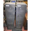 Image 1 : PAIR OF UNIVOX TOWER QUAD 6" SPEAKERS