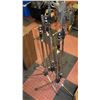 Image 1 : SET OF 3 CHROME MICROPHONE STANDS