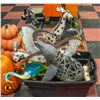 Image 1 : LOT OF METAL ANIMAL GARDEN DECOR 9PCS