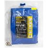 Image 1 : NEW SHOPRO 10FT X 15FT 3MIL TARPAULIN