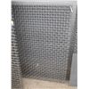 Image 1 : SET OF TWO 48" X 31" HIGH CARBON STEEL SCREENS