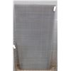 Image 1 : SET OF TWO 49" X 23" HIGH CARBON STEEL SCREENS