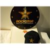 Image 1 : Rockstar Energy Drink Clock and Hat
