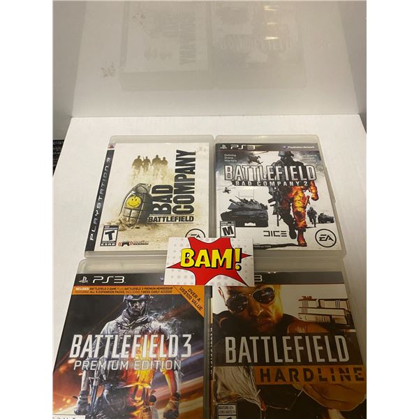 Battlefield PS3 Games Collection