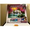 Image 1 : Diamond Dotting Sakura Blossoms and Waterfall canvases