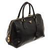 Image 2 : Prada Black Saffiano Leather Top Handle Bag