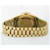 Image 4 : Rolex Mens Quickset 18K Yellow Gold Factory Champagne Diamond Dial President 36M
