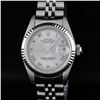 Image 1 : Rolex Ladies Stainless Steel Slate Grey Roman 26MM With Jubilee Band