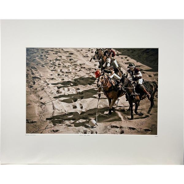 Katrin Riemann Catch The Ball German Beach Polo Sports Horse