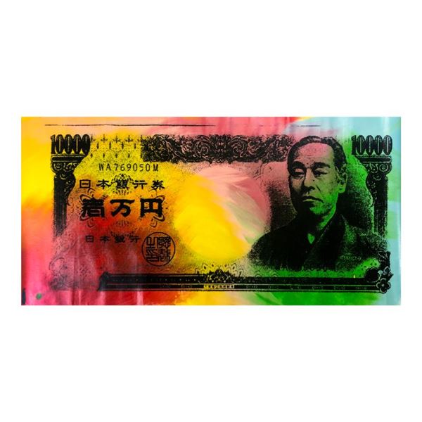 Japanese Money (1000B) by Steve Kaufman (1960-2010)