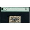 10 Cent Third Issue Fractional PCGS 58