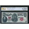 Image 1 : 1907 $5 Legal Tender Note PCGS 66PPQ