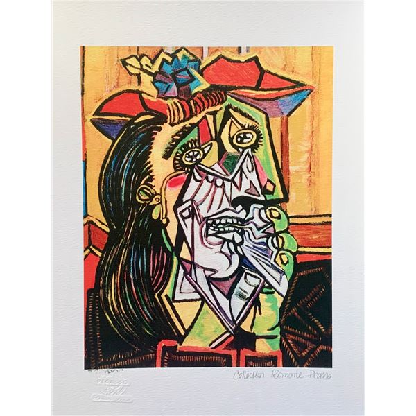 Picasso CRYING WEEPING WOMAN Estate Signed Limited Edition Giclee