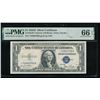 Image 1 : 1935D $1 STAR Silver Certificate PMG 66EPQ