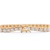 Image 2 : Plated 18KT Yellow Gold 0.32ctw Diamond Bracelet