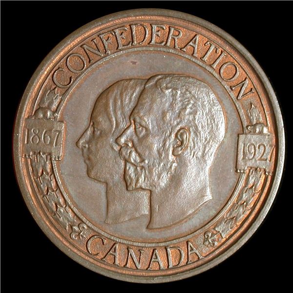 Canada 1927 Confederation Bronze Medal