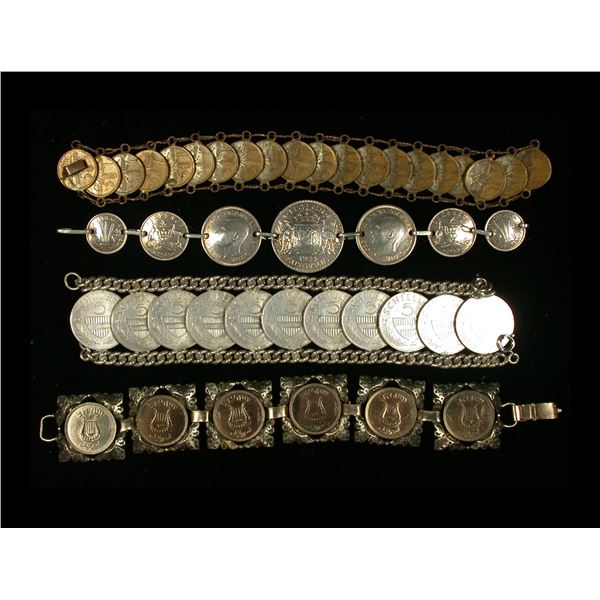 A Diverse Lot of World Coin Jewellery