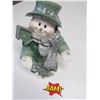 Image 1 : Ceramic Green Snowman