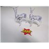 Image 1 : 2pc Plastic Deer Set
