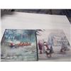 Image 1 : 2x Canvas Pictures