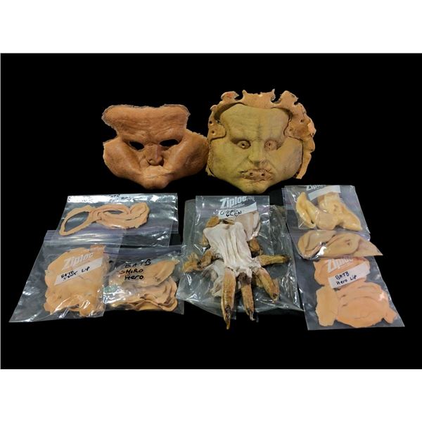 Group of misc items including - Beauty & The Beast, Hero & Stunt mask, gloves, horns, lips, etc...