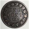 Image 1 : Canadian Large Cent 1887 VF