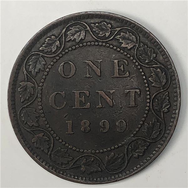 Canadian Large Cent 1899 EF