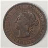 Image 2 : Canadian Large Cent 1900 NO-H Semi Key Date VF