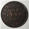 Image 1 : Canadian Large Cent 1904 VF+