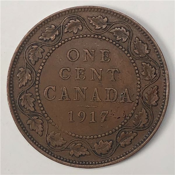 Canadian Large Cent 1917