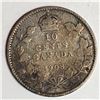 Image 1 : Canadian .10 Cent Dime 1908 8/8