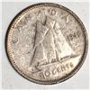 Image 1 : Canadian .10 Cent Dime 1945