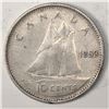 Image 1 : Canadian .10 Cent Dime 1953