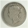 Image 2 : 1870 Queen Victoria 50 Cents  G