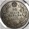 Image 1 : 1920 King George V 50 Cents VG+
