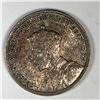 Image 2 : 1935 King George V Canadian Silver Dollar UNC Choice Golden Tones