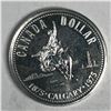 Image 1 : 1975 Queen Elizabeth II Canadian Silver Dollar UNC