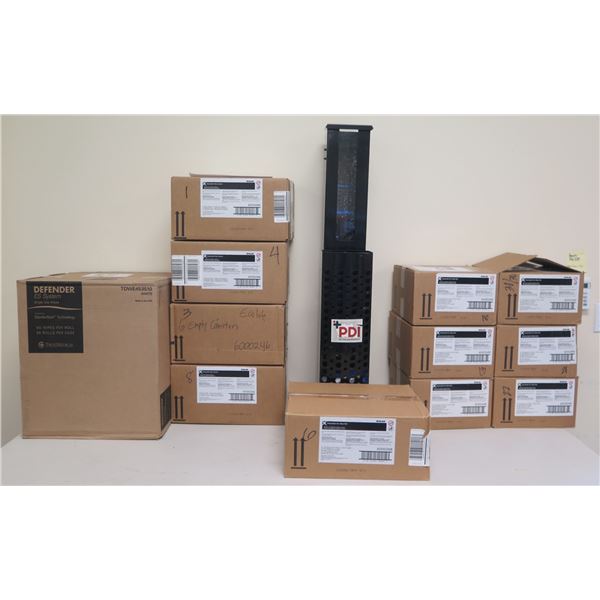 Qty 12 Boxes Ecolab Disposable Dry Wipe Rolls, Disposable Wipe System ...