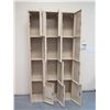 Image 2 : Metal 12-Section Locker Unit 36"x12"x72"H