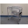 Image 2 : Pedigo Bassinet Basket in Rolling Cart w/ Underdrawers 32" x 18" x 38"