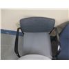 Image 2 : Qty 6 Stationary Office Chairs, Misc Sizes & Conditions
