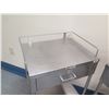Image 2 : Qty 2 Smith+Nephew Wilson Rolling Stainless Steel Carts w/ Underdrawer 21" x 16" x 34"H
