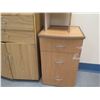 Image 2 : Qty 2 Multi-Drawer Cabinets, Rolling Office Armchair, BD Recykleen Trolley, etc